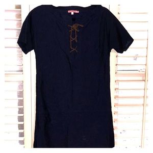 Calypso St Barth navy Mini dress